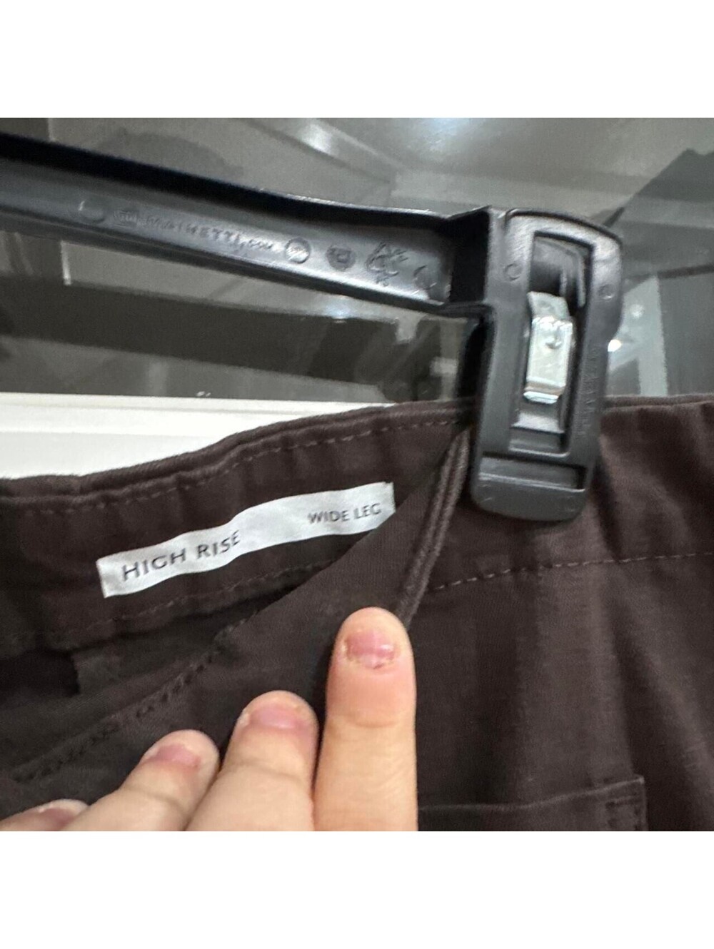 Code Bleu High Rise Wide Leg Utility Pants - Picture 4 of 4